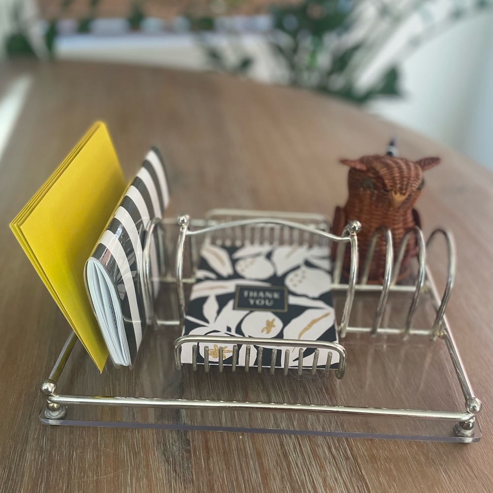 MCM Vintage Cutlery or Desk Organizer Tray